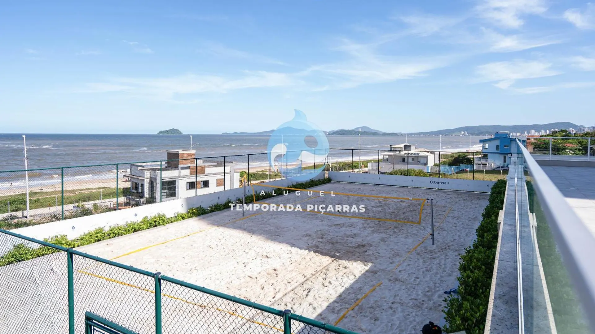 Apto Pe Na Areia Vista Mar Incrivel Condo Resort Completo Com Piscina Infinita, Beach Tennis, Academia, Sala De Jogos, Brinquedoteca, Playground E Portaria 24H 3 Quartos Com Ar-Condicionado, Churrasqueira Privativa Reserve Agora E Viva Essa Experienc Piçarras 0*,  Brazilië