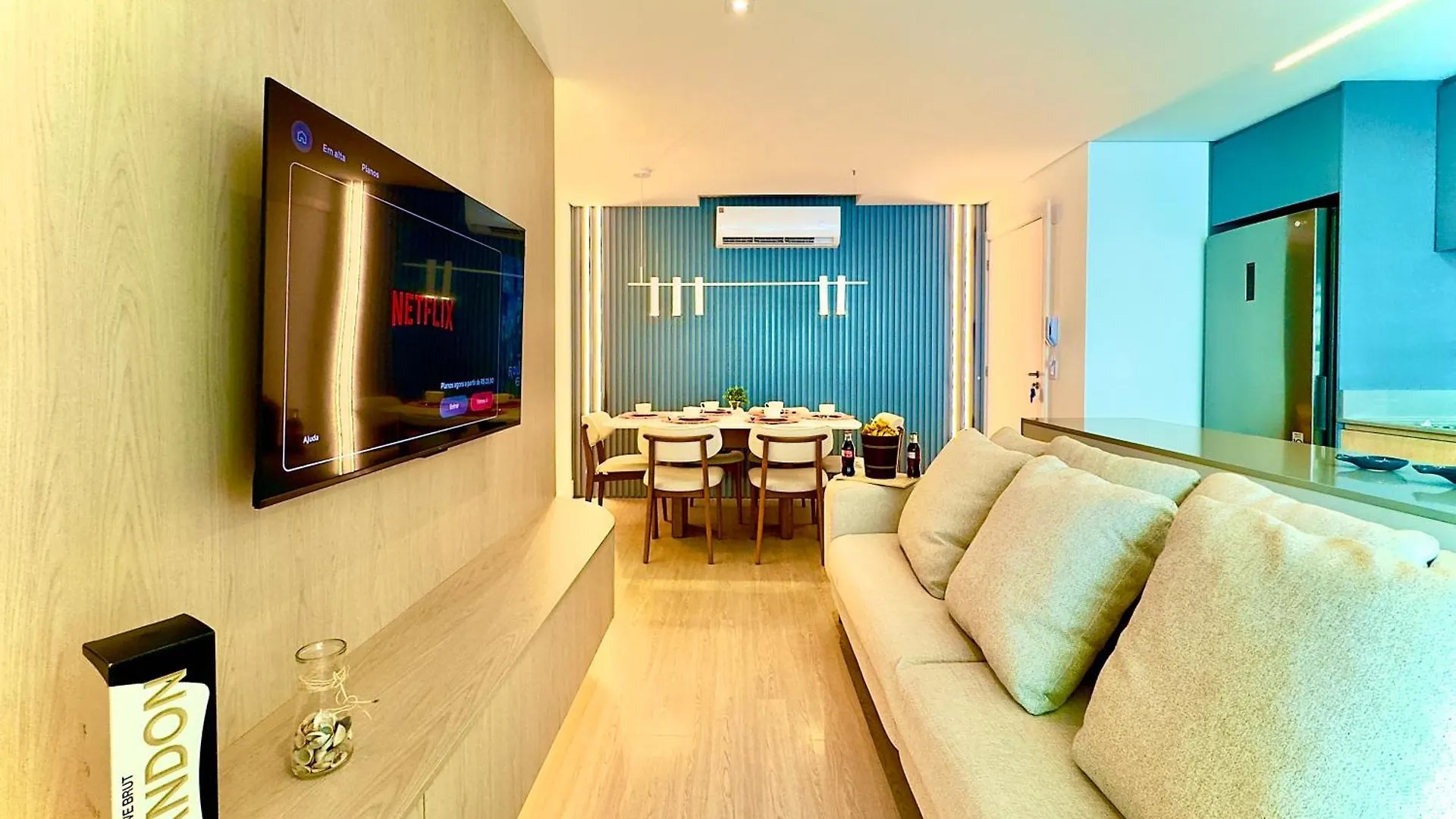 Lägenhet Apto Pe Na Areia Vista Mar Incrivel Condo Resort Completo Com Piscina Infinita, Beach Tennis, Academia, Sala De Jogos, Brinquedoteca, Playground E Portaria 24H 3 Quartos Com Ar-Condicionado, Churrasqueira Privativa Reserve Agora E Viva Essa Experienc Piçarras