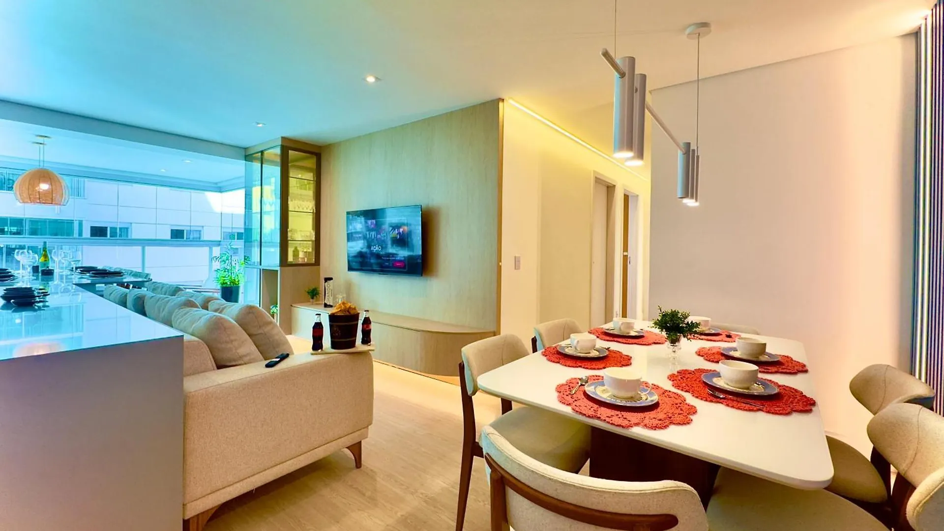 Apto Pe Na Areia Vista Mar Incrivel Condo Resort Completo Com Piscina Infinita, Beach Tennis, Academia, Sala De Jogos, Brinquedoteca, Playground E Portaria 24H 3 Quartos Com Ar-Condicionado, Churrasqueira Privativa Reserve Agora E Viva Essa Experienc Piçarras